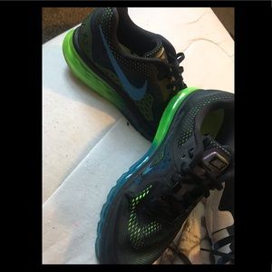 Nike Air Max 2014 Black/Electric/Green/Flash/Blue